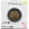 Saint Marin 500 lire 1986 Sup+, KM 195 pièce de monnaie