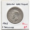 Grande Bretagne 2 Shillings 1942 TTB, KM.855 Georges VI