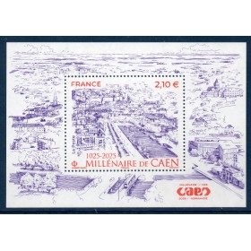 Bloc Feuillet France F5884 Millénaire de Caen Neufs