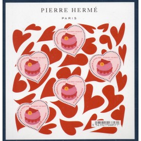 Bloc Feuillet France BF159 Cœurs Entremets Pierre Hermé Neufs