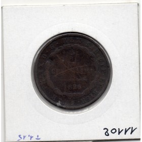 Italie Sardaigne 5 centesimi 1826 P Ancre TB, KM 127 pièce de monnaie