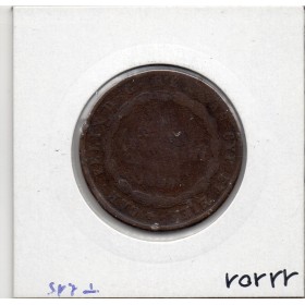 Italie Sardaigne 5 centesimi 1826 P Ancre TB, KM 127 pièce de monnaie