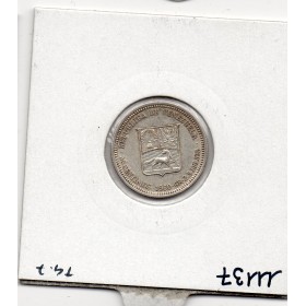 Venezuela 50 centimos 1960 Sup, KM Y36a pièce de monnaie