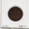 Vatican Pius ou Pie IX 1 Soldo 1867 TTB, KM 1372.2 pièce de monnaie