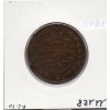 Tunisie 2 kharub 1281 AH - 1865 TTB, KM 156 pièce de monnaie