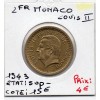Monaco Louis II 2 francs 1943 Sup-, Gad 134 pièce de monnaie