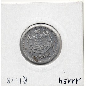 Monaco Louis II 1 franc 1943 Sup, Gad 131 pièce de monnaie