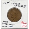 Monaco Rainier III 10 Francs 1982 Sup-, Gad 157 pièce de monnaie