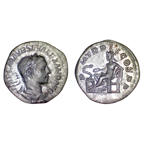 Denier de Sévère Alexandre (223) RIC.32 SALVS, Rome