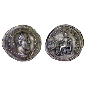 Denier de Maximin 1er le thrace (235-236) RIC.14 SALVS AVGVSTI, Rome