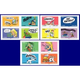 Autoadhésifs 2542-2553 Astérix Neufs