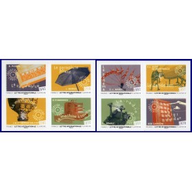 Autoadhésifs 2588-2595 Inventions françaises Neufs