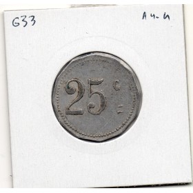 Laroque d'Olmes 25 centimes Mairie, TTB