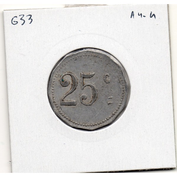 Laroque d'Olmes 25 centimes Mairie, TTB