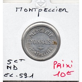 Montpellier 5 centimes Mercerie lyonnaise, Sup