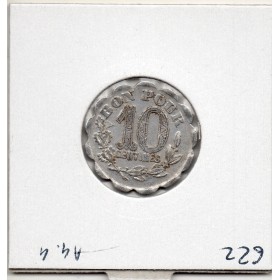 10 centimes Café de France Montpellier 1921