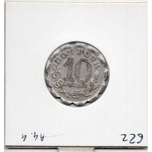 10 centimes Café de France Montpellier 1921