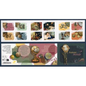 Carnet Commémoratif BC2503 Les Globes terrestres Neufs