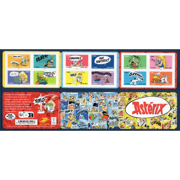 Carnet Commémoratif BC2542 Astérix Neufs