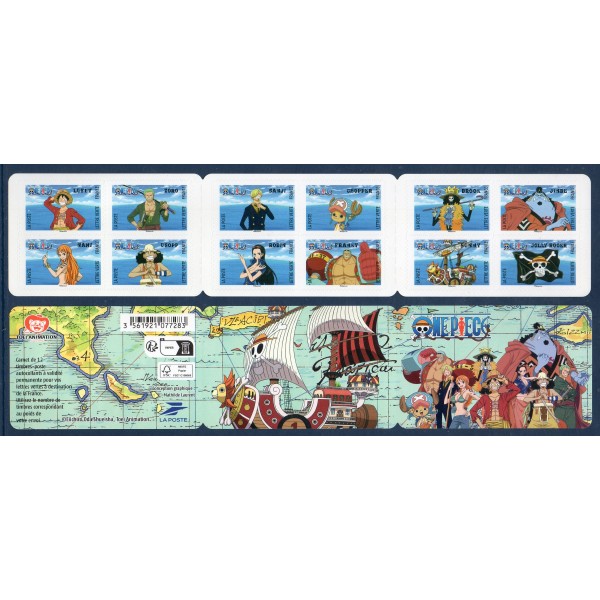 Carnet Commémoratif BC2564 One Piece Neufs