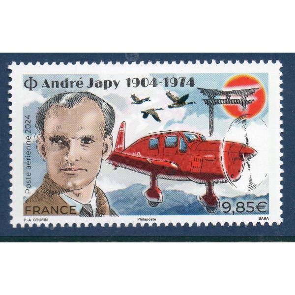 Timbre France Poste Aérienne 97 André Japy Neuf