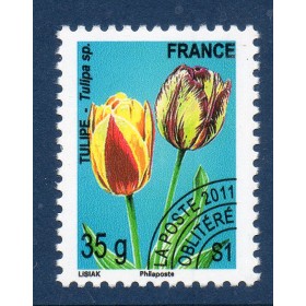 Timbre France Préoblitéré Yvert 259A Type Orchidées insulaire