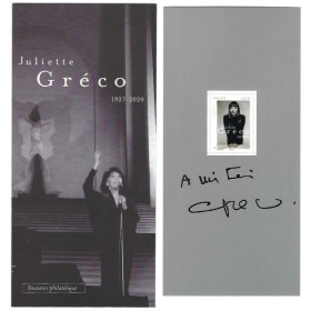 Bloc Souvenir 221 Juliette Gréco Neuf