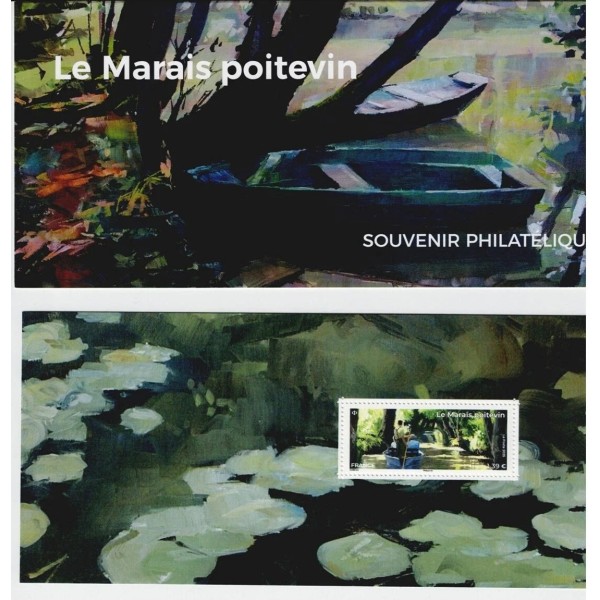 Bloc Souvenir 224 Le Marais Poitevin Neuf