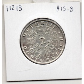 Autriche 2 Schilling 1928, Sup KM.2843 Schubert