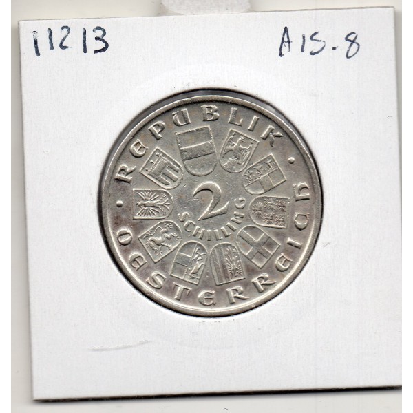 Autriche 2 Schilling 1928, Sup KM.2843 Schubert