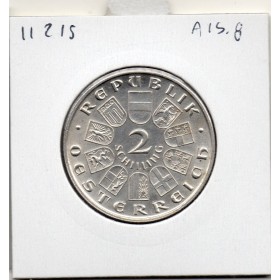 Autriche 2 Schilling 1930 Sup, KM.2845 Vogelweide