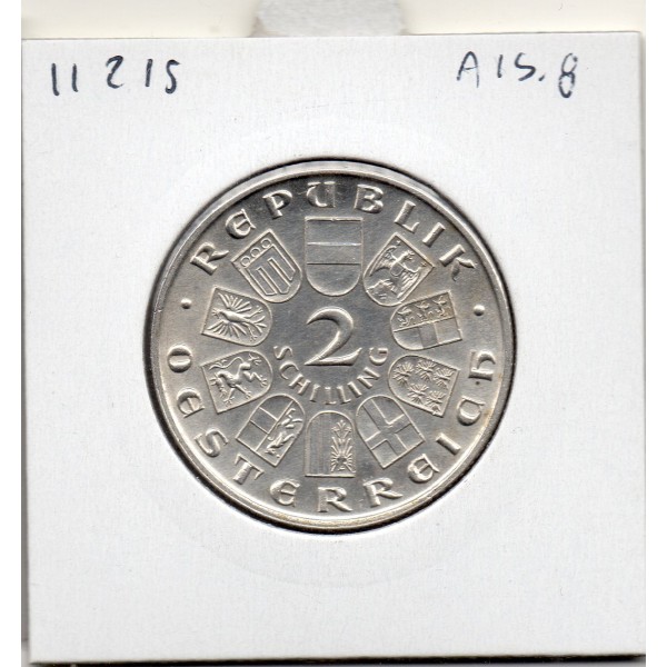 Autriche 2 Schilling 1930 Sup, KM.2845 Vogelweide