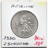 Autriche 2 Schilling 1930 Sup, KM.2845 Vogelweide