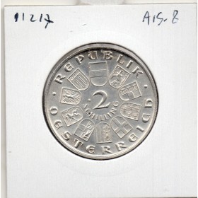 Autriche 2 Schilling 1933, Sup KM 2849 Seipel