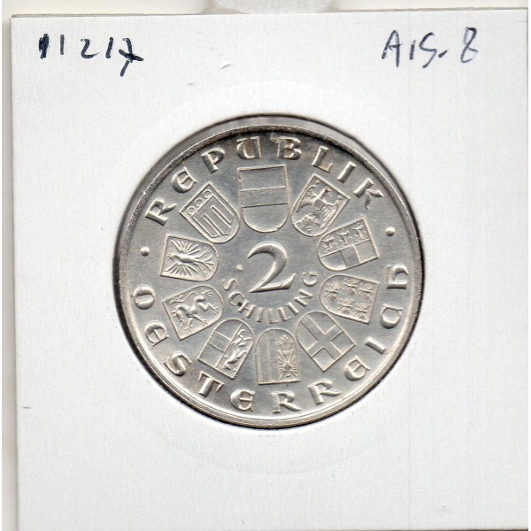 Autriche 2 Schilling 1933, Sup KM 2849 Seipel