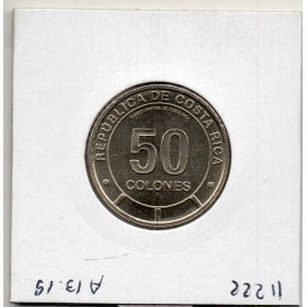 Costa Rica 50 Colones 2023 Spl, Tortue Imbriquée