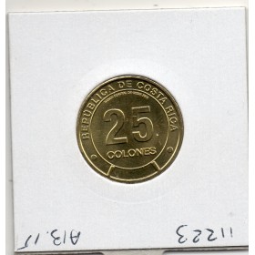 Costa Rica 25 Colones 2023 Spl, province de limon