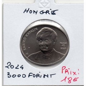 Hongrie 3000 forint 2024, FDC, Km.1084 Kariko Katalin