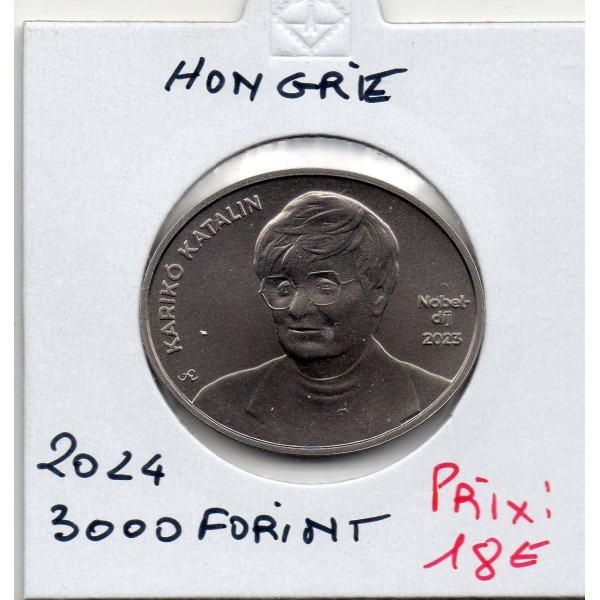 Hongrie 3000 forint 2024, FDC, Km.1084 Kariko Katalin