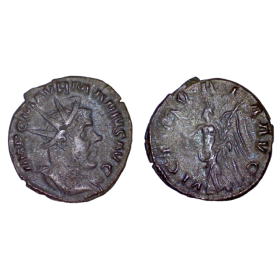 Antoninien de Marius (269), RIC.17 VICTORIA AVG Treves ou Mayence