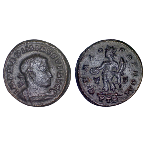 AE3 Maximin II daia (310-313) ric.844a GENIO POP ROM, Treves