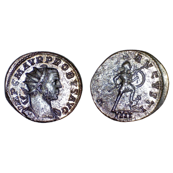 Antoninien de Probus (276), Ric.56 VIRTVS AVGVSTI, Lyon