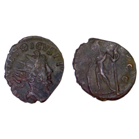 Antoninien de Tetricus 1er (272-273), RIC.148 VIRTVS AVGG Cologne