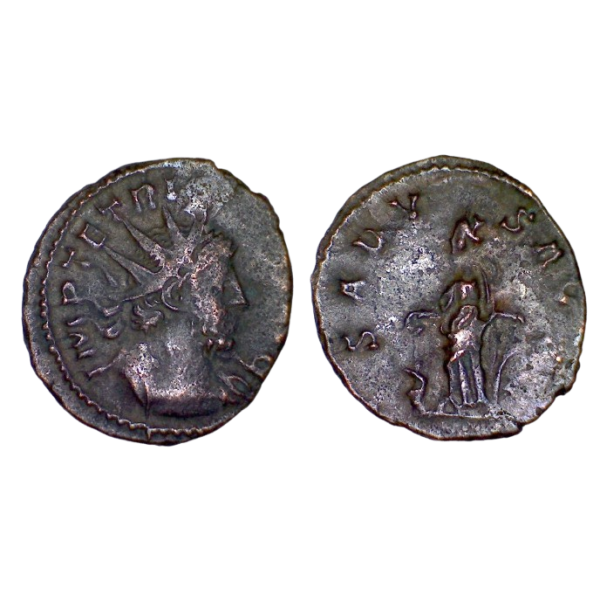 Antoninien de Tetricus 1er (273-274), RIC.126 SALVS AVGG, Cologne