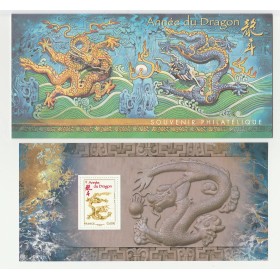 Bloc Souvenir Yvert 67 Année du Dragon
