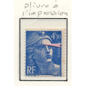 lot 9 de variétés de Timbres France marianne de Gandon diverses couleurs neufs**