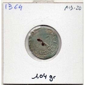 Liard au Dauphin ANL Charles VIII (1488) TTB