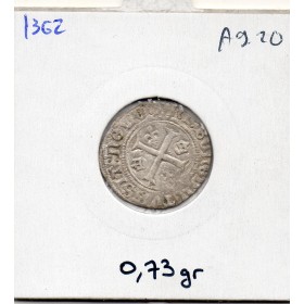 Liard au Dauphin Chalons Charles VIII (1488) TB+