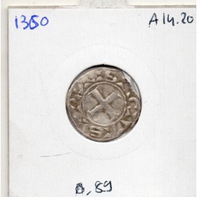 Denier de Paris 3eme type Louis VII (1137-1180) TTB