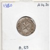 Denier de Paris 3eme type Louis VII (1137-1180) TTB